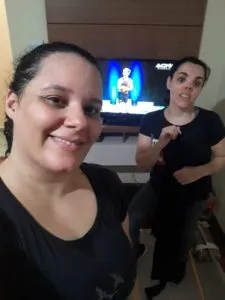 Láis de Marqui e Letícia de Marqui